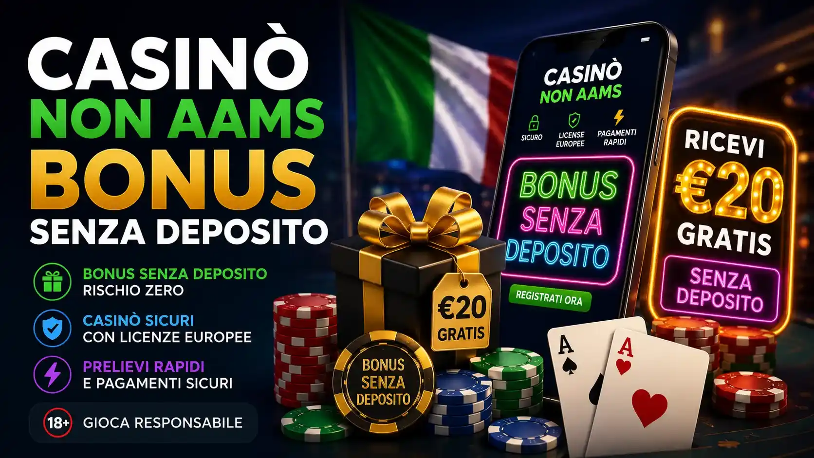 Casinò non aams bonus senza deposito